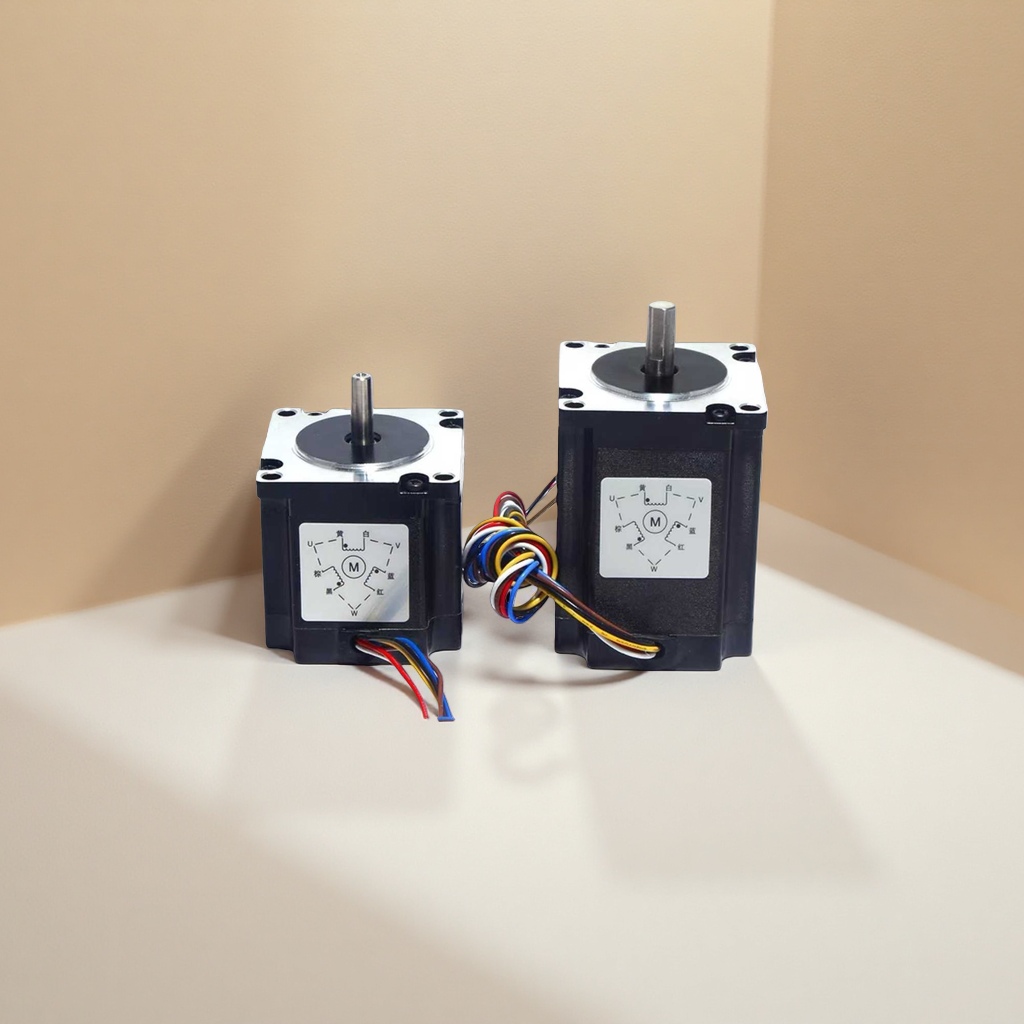 The Laisai three-phase stepping motors 573S09 and 573S15 maintain high torque and operate smoothly Specification image
