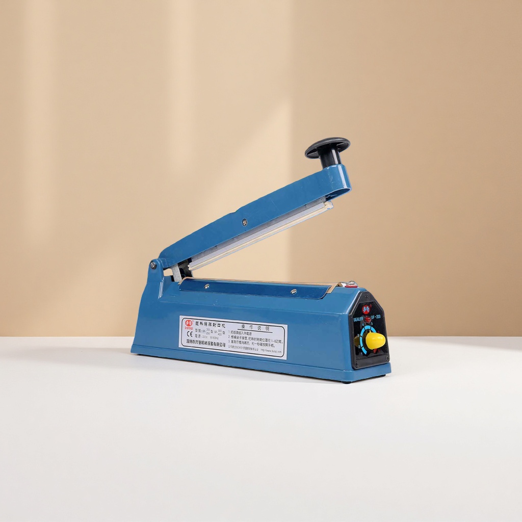 SF-200 plastic shell hand sealing machine, manual sealing machine, sealing device, household food sealing machine Specification image