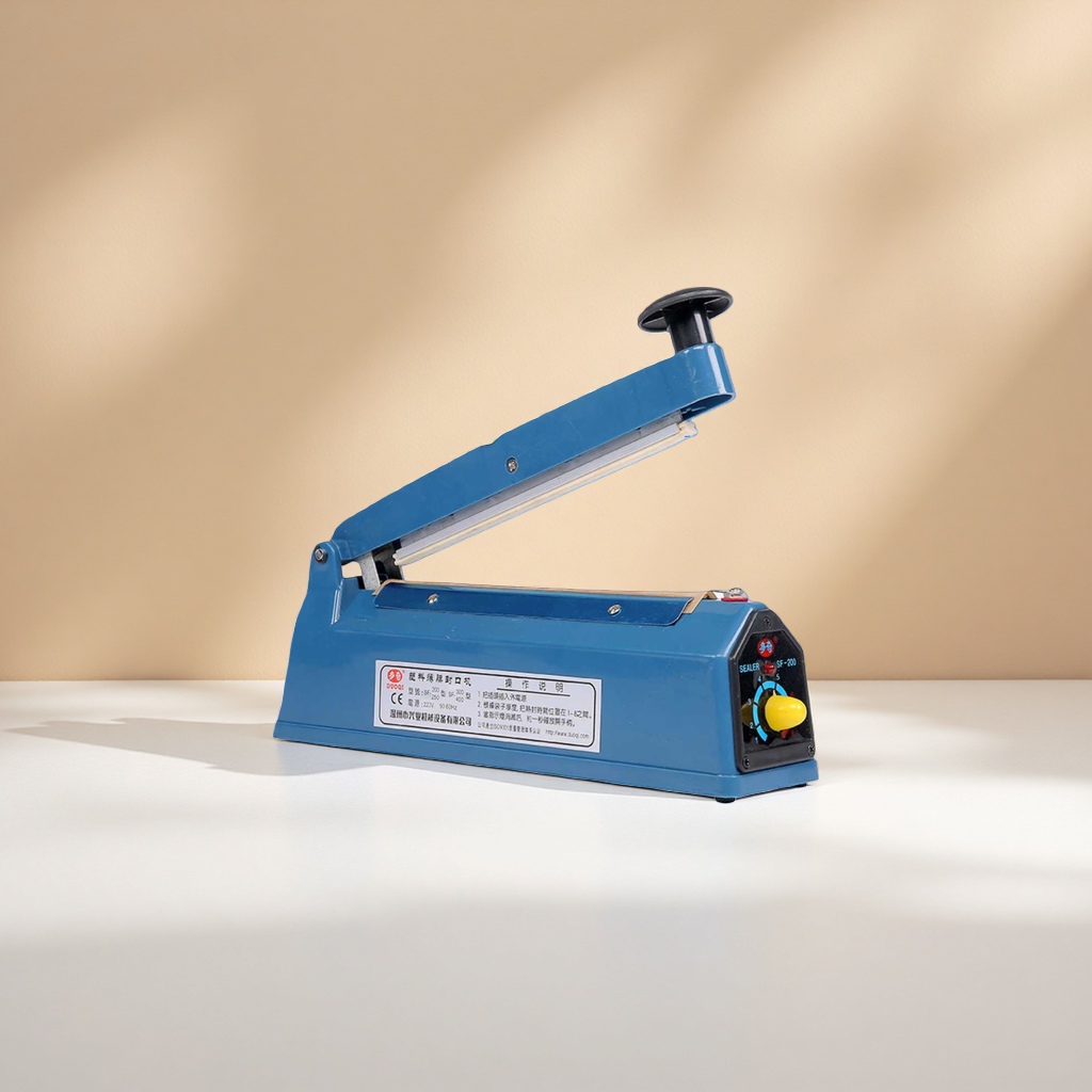 SF-200 plastic shell hand sealing machine, manual sealing machine, sealing device, household food sealing machine Application Scenario
