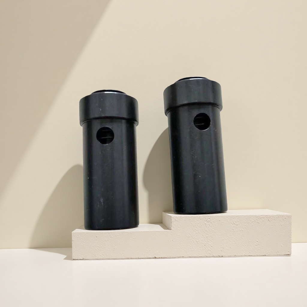 Black cylindrical metal parts, wear-resistant and anti-corrosion industrial mechanical accessories Application Scenario