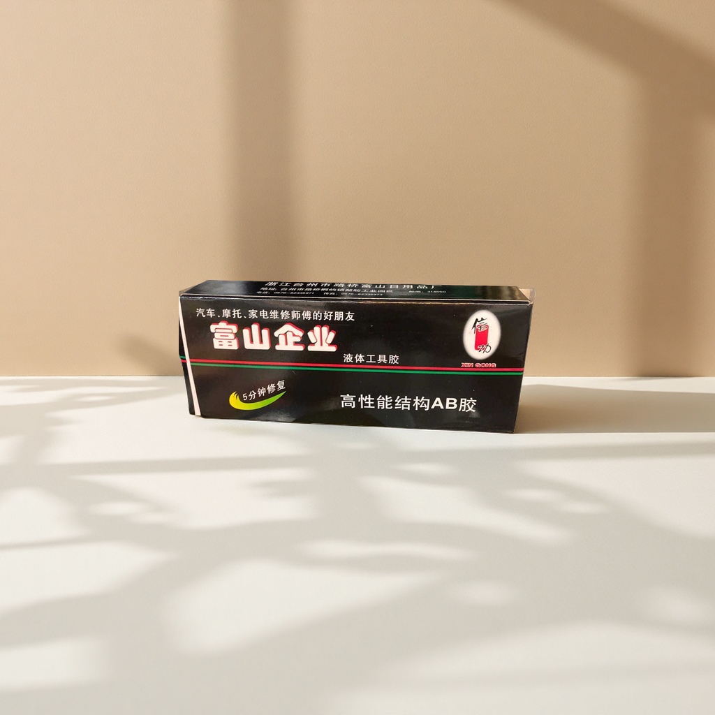 High-performance structural AB glue liquid tool glue packaging box of Toyama Enterprise