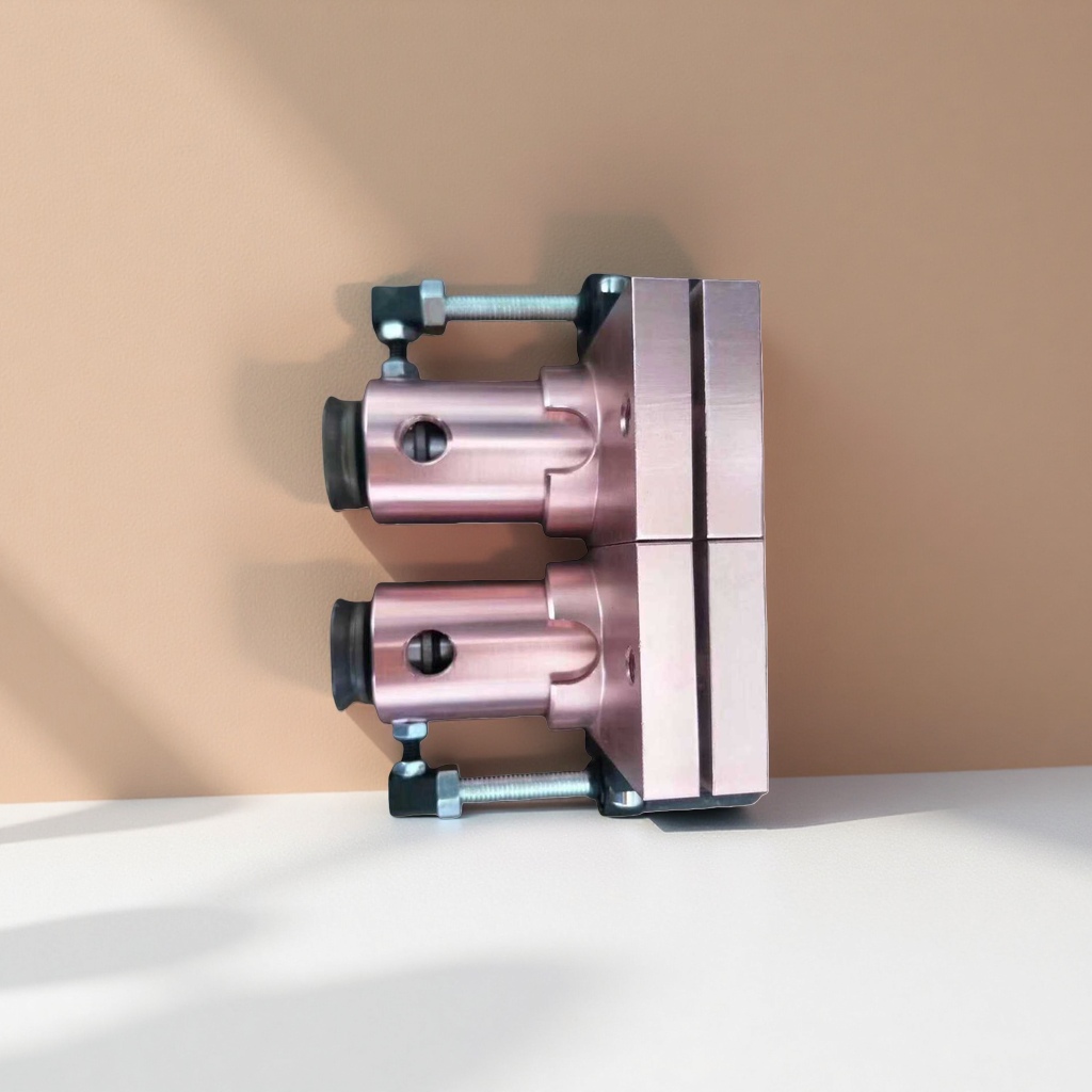 Metal fixtures: High-strength carbon steel precision processing, wear-resistant and anti-slip industrial-grade fixed clamps