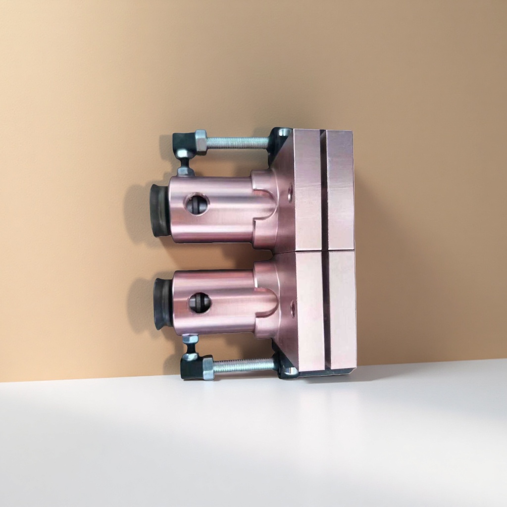 Metal fixtures: High-strength carbon steel precision processing, wear-resistant and anti-slip industrial-grade fixed clamps Specification image