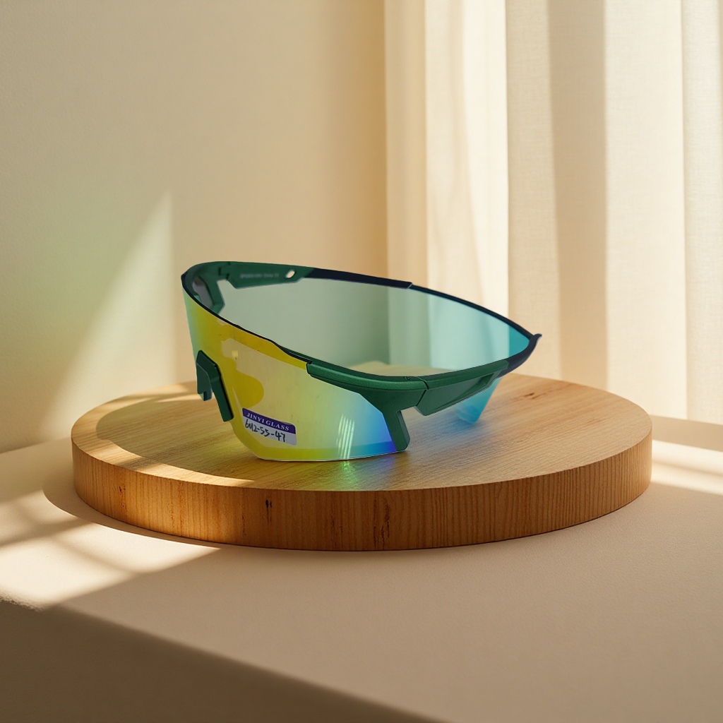 Sports goggles with PC lenses and wide nose pads, outdoor sports protective glasses Application Scenario