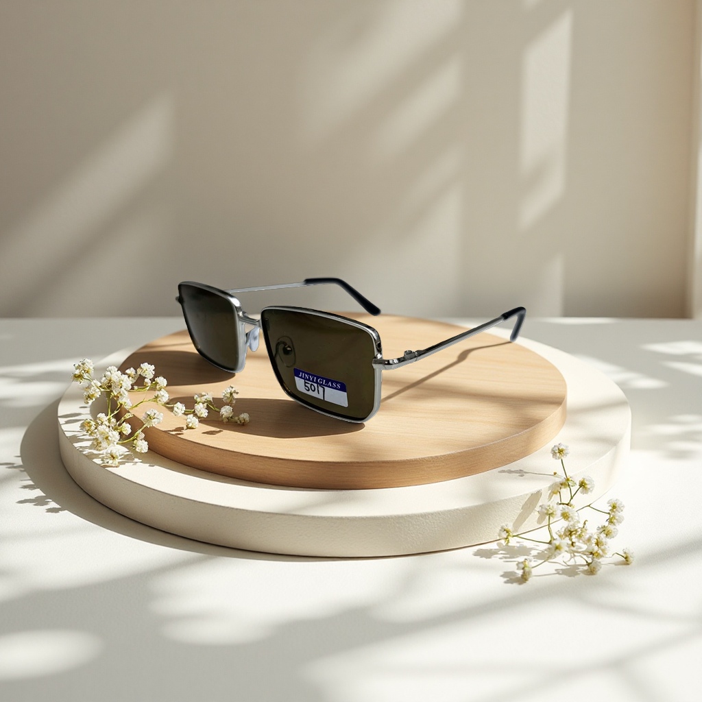High-definition polarized sunglasses with metal frames, anti-glare, specially designed for outdoor cycling