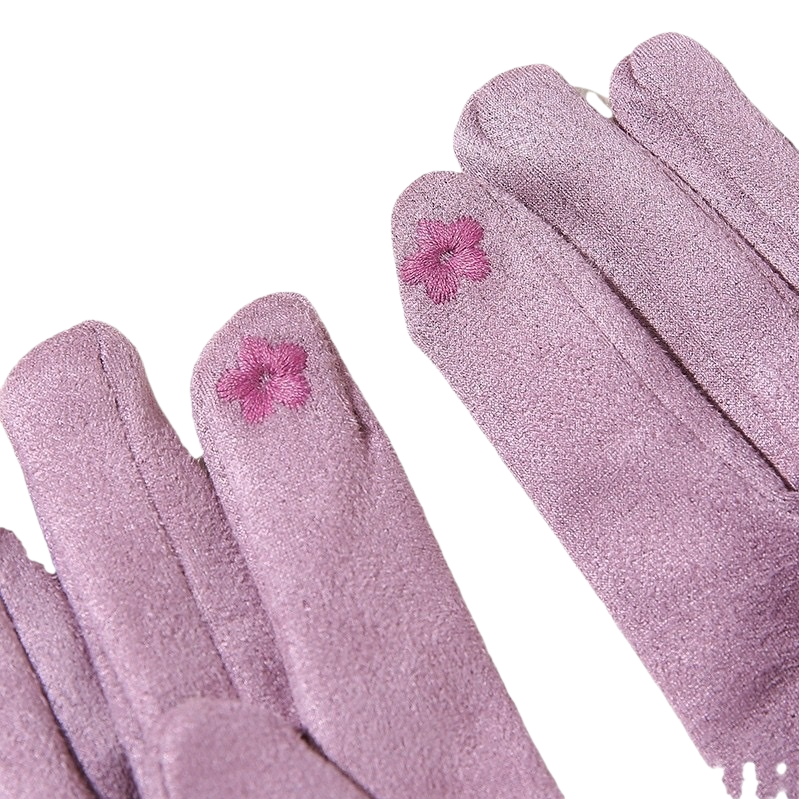 Thickened warm knitted gloves for both men and women are essential for cold protection and hand care in winter details Picture