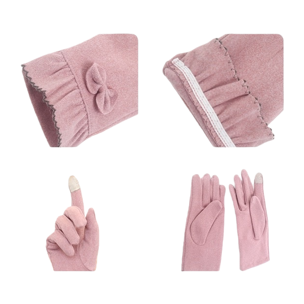 Pure cotton breathable hand gloves for both men and women, anti-slip and wear-resistant for daily commuting Specification image