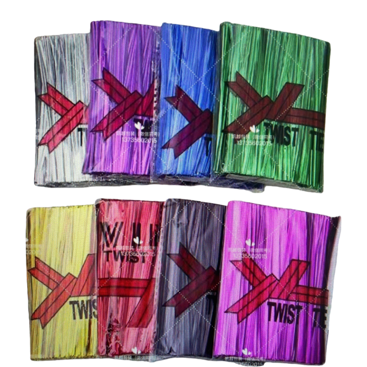 Colorful packaging bags, twisted tea bags, independent small bags for tea preservation, moisture-proof and portable design Item Picture
