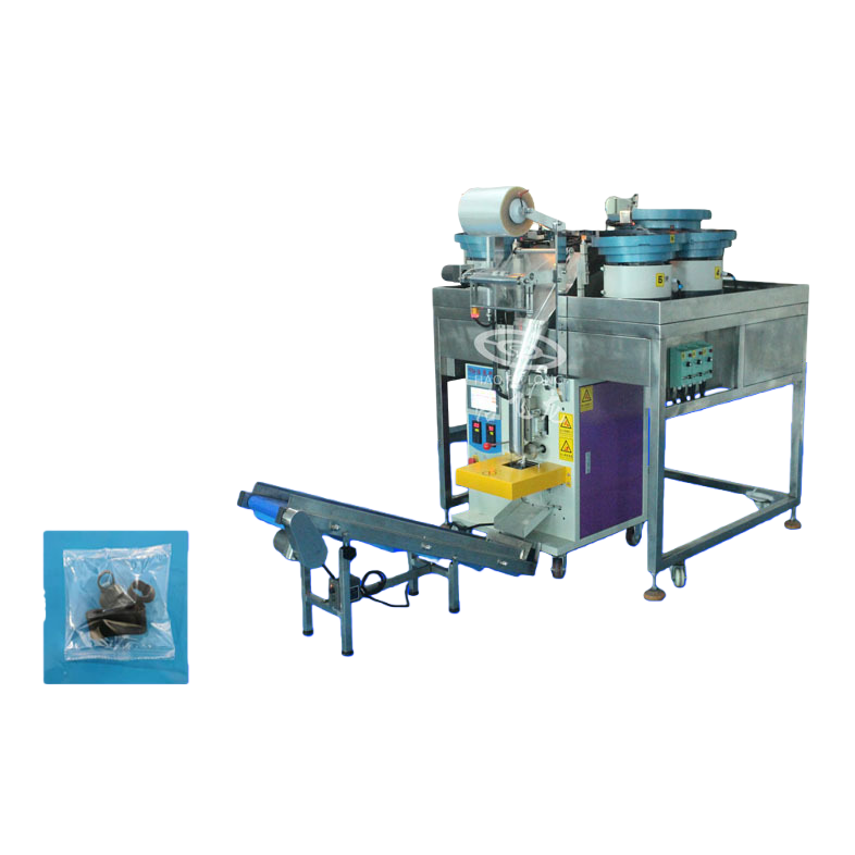 The automatic packaging machine for plastic parts is a fully automatic, efficient and stable packaging equipment Item Picture