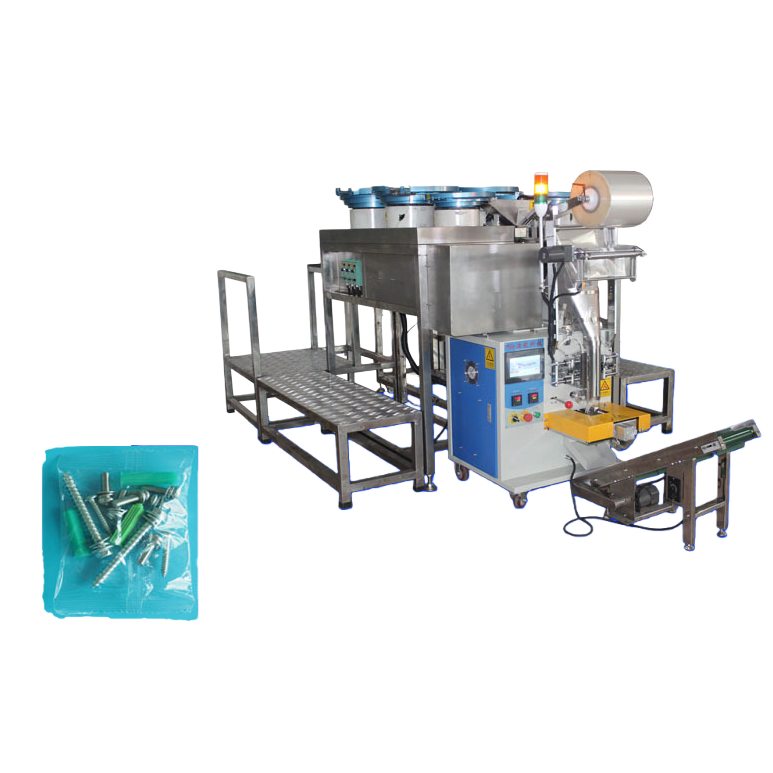 The fully automatic hardware drag chain packaging machine equipment is industrial-grade, highly efficient and stable Item Picture