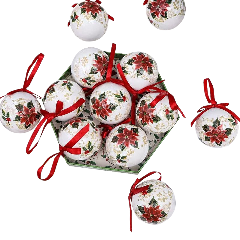 عيد الميلاد مزخرف بزات معدنية من رقائق الثلج المزينة على شكل لوحات تذكارية Item Picture