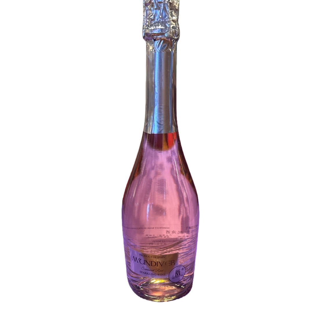 MUNDIVER pink sparkling wine bottle rose sparkling wine Item Picture