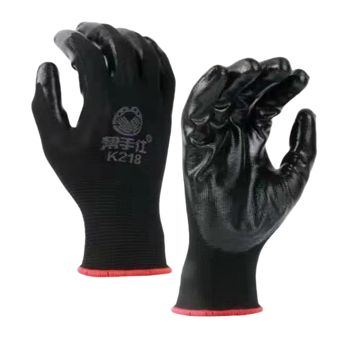 Wear-resistant and anti-slip nylon gloves for work protection and labor protection Item Picture