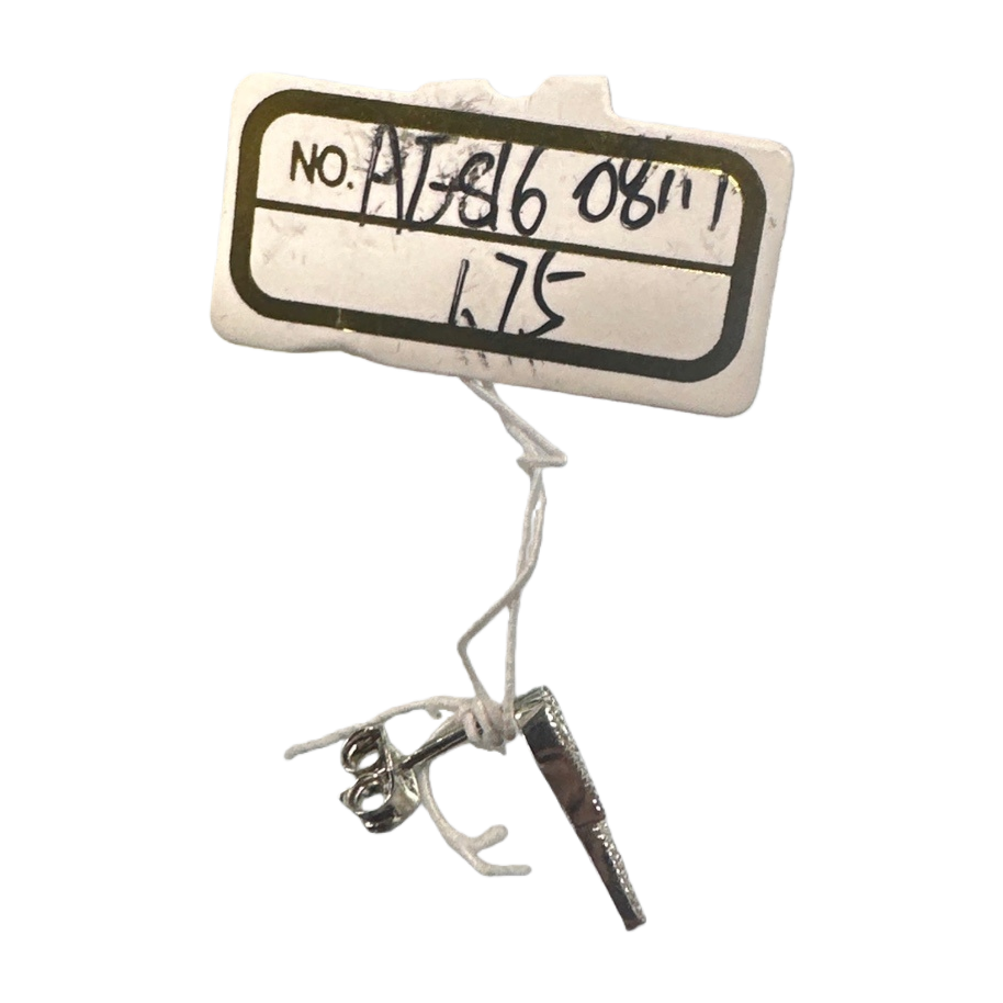 A pair of ear studs, fashionable and simple earrings, made of anti-allergy alloy Item Picture