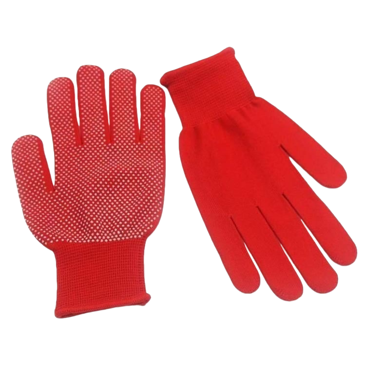 Purple anti-slip gloves, thickened and wear-resistant, suitable for both men and women, for work and household chores Item Picture