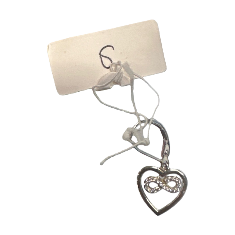 Heart-shaped pendant sterling silver couple necklace, simple, fashionable and versatile for women Item Picture