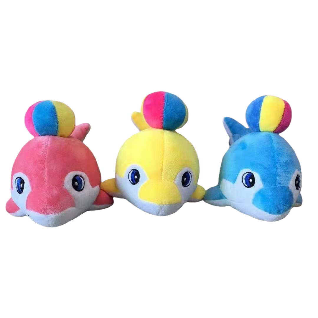 Color delfín peluche juguete lindo suave moe niños cojín sala de estar decoración peluche boneco Item Picture