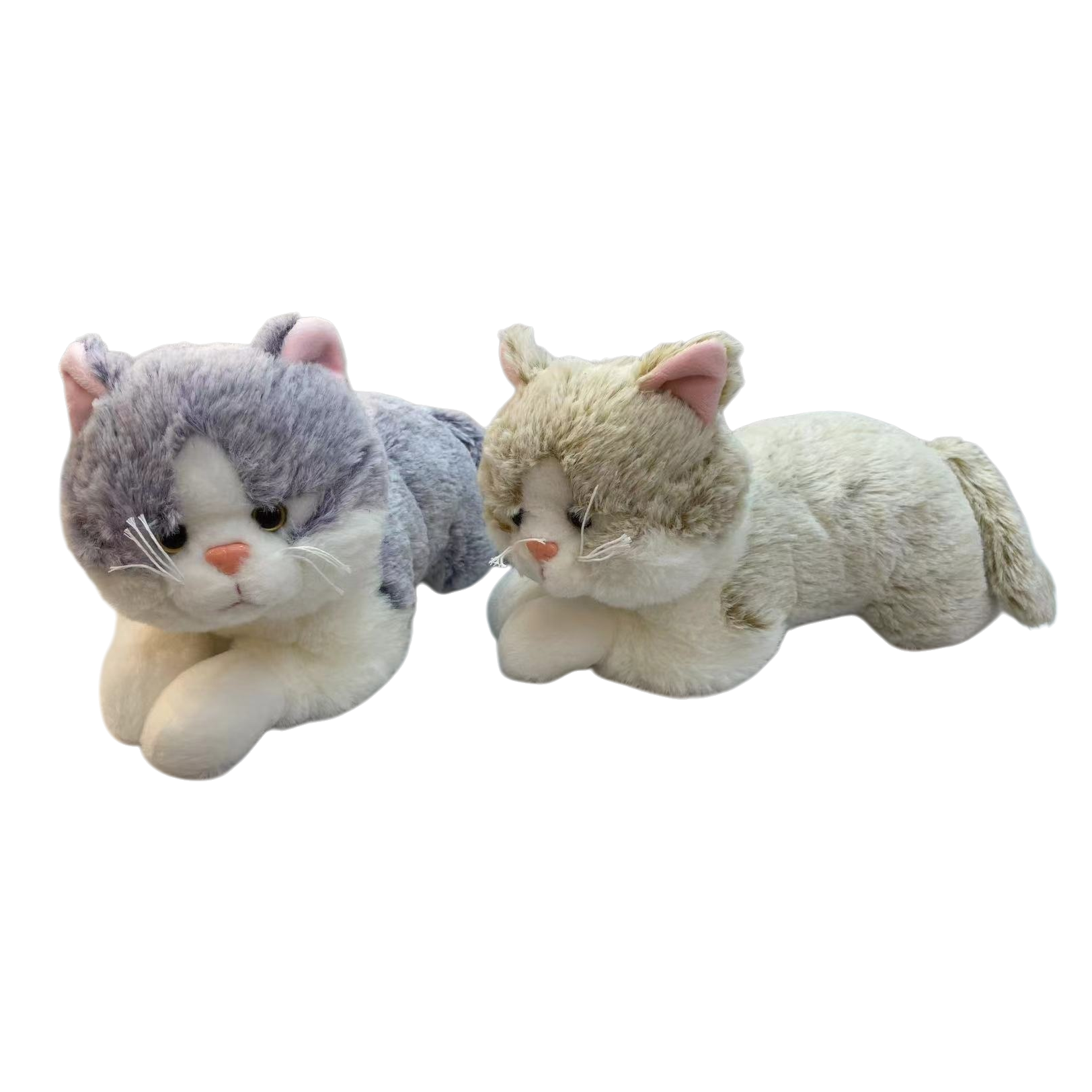 Plush toy cat with long fur and soft touch, a home decoration item for gifting Item Picture