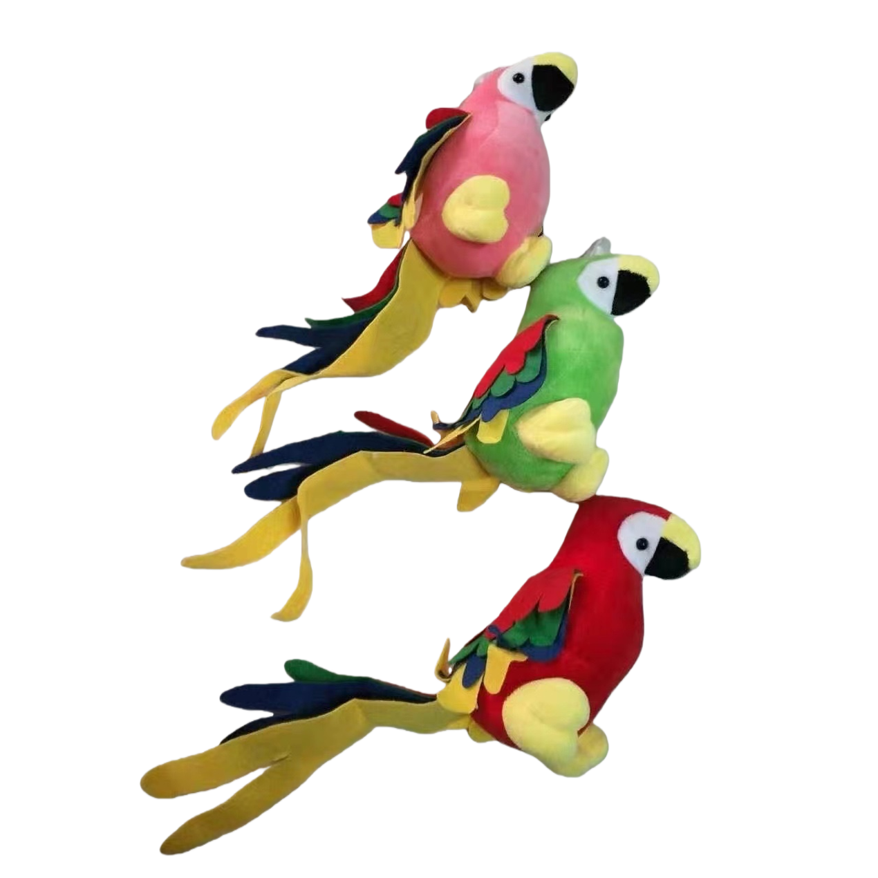 Colorido peluche juguete loro lindo simulación cojín niños puzzle peluche muñeca Item Picture