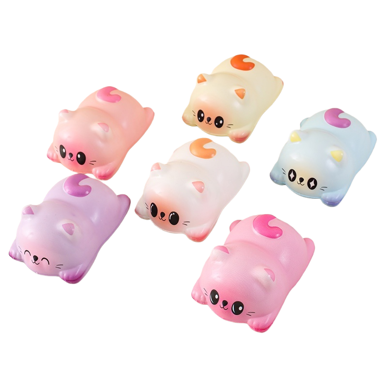 Cute cat-shaped plush toys, adorable pet ornaments, excellent gifts Item Picture