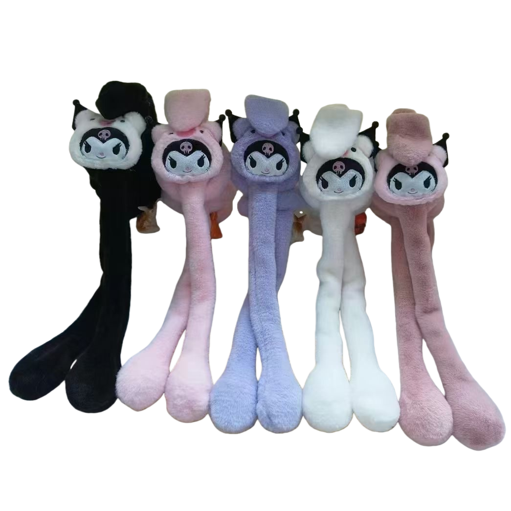 Soft and skin-friendly rabbit plush ear cups, suitable for both indoor and outdoor use in winter with long ears Item Picture