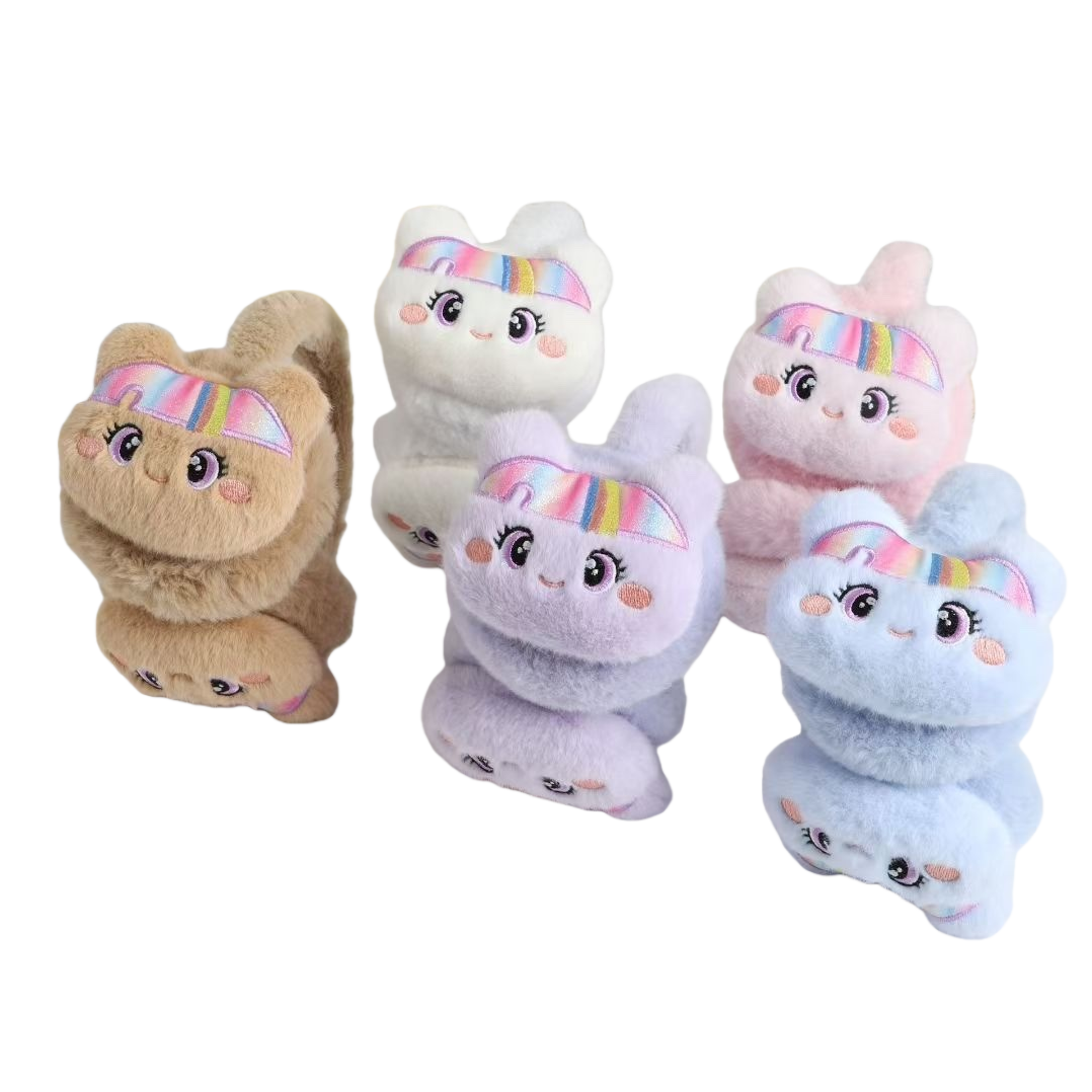 Colorful plush cat ear cups are cute and adorable Item Picture