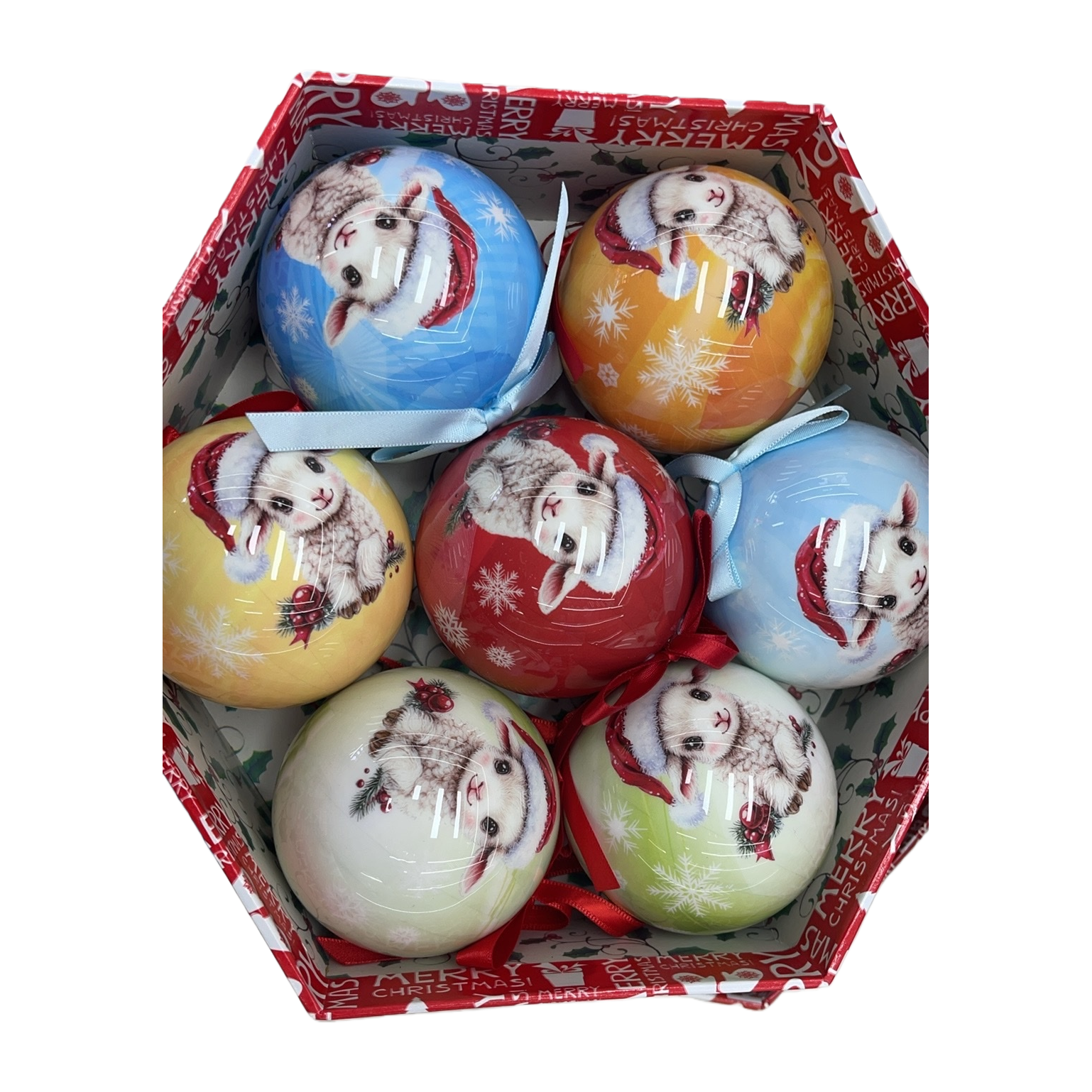 عيد الميلاد يزخرف الأرانب Item Picture