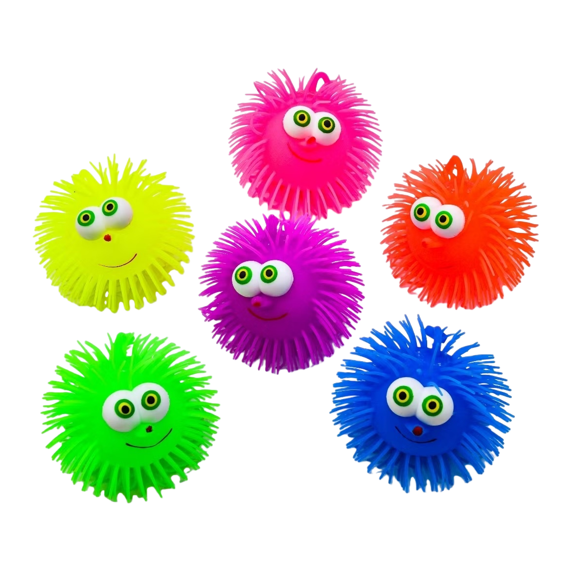 Colorful plush balls, children's educational toys, soft and safe early education grasping toys Item Picture