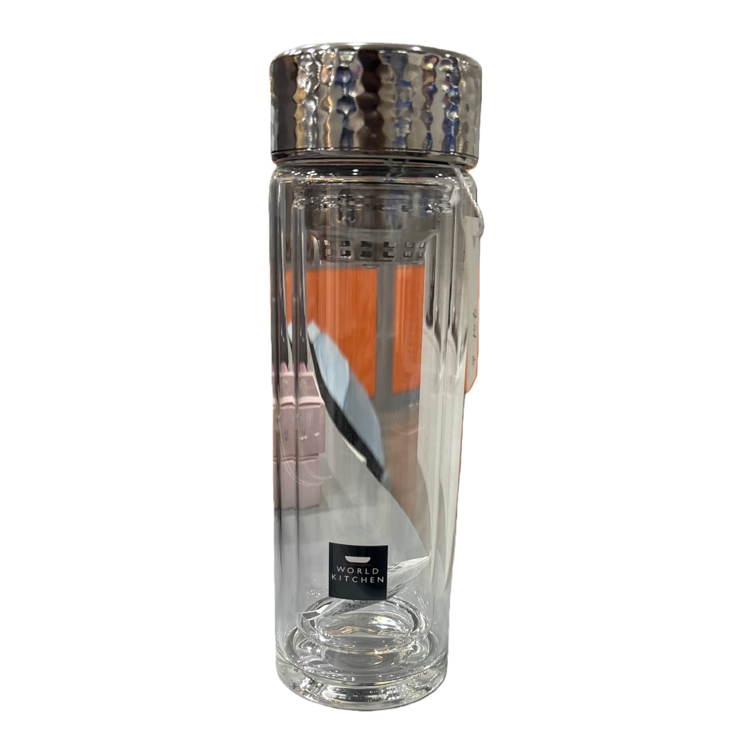 Transparent glass water cup, high borosilicate heat-resistant and anti-scald, simple style for home and office use Item Picture