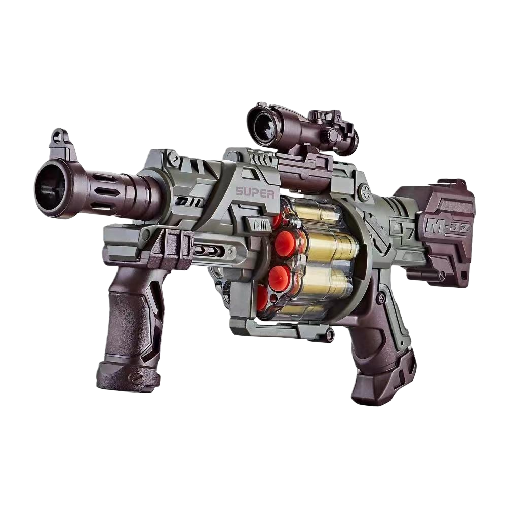 Children's toy gun simulation shooting water bullet gun is safe, environmentally friendly and can fire continuously Item Picture