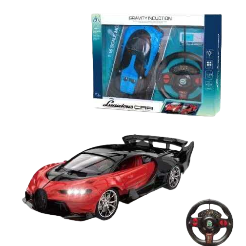 2.4G remote control off-road vehicle, four-wheel drive large foot vehicle, rechargeable children's toy car Item Picture