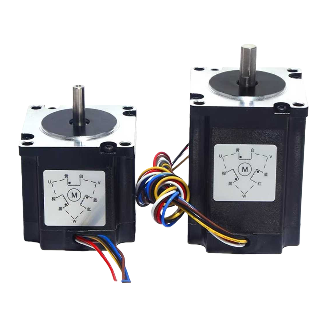 The Laisai three-phase stepping motors 573S09 and 573S15 maintain high torque and operate smoothly Item Picture