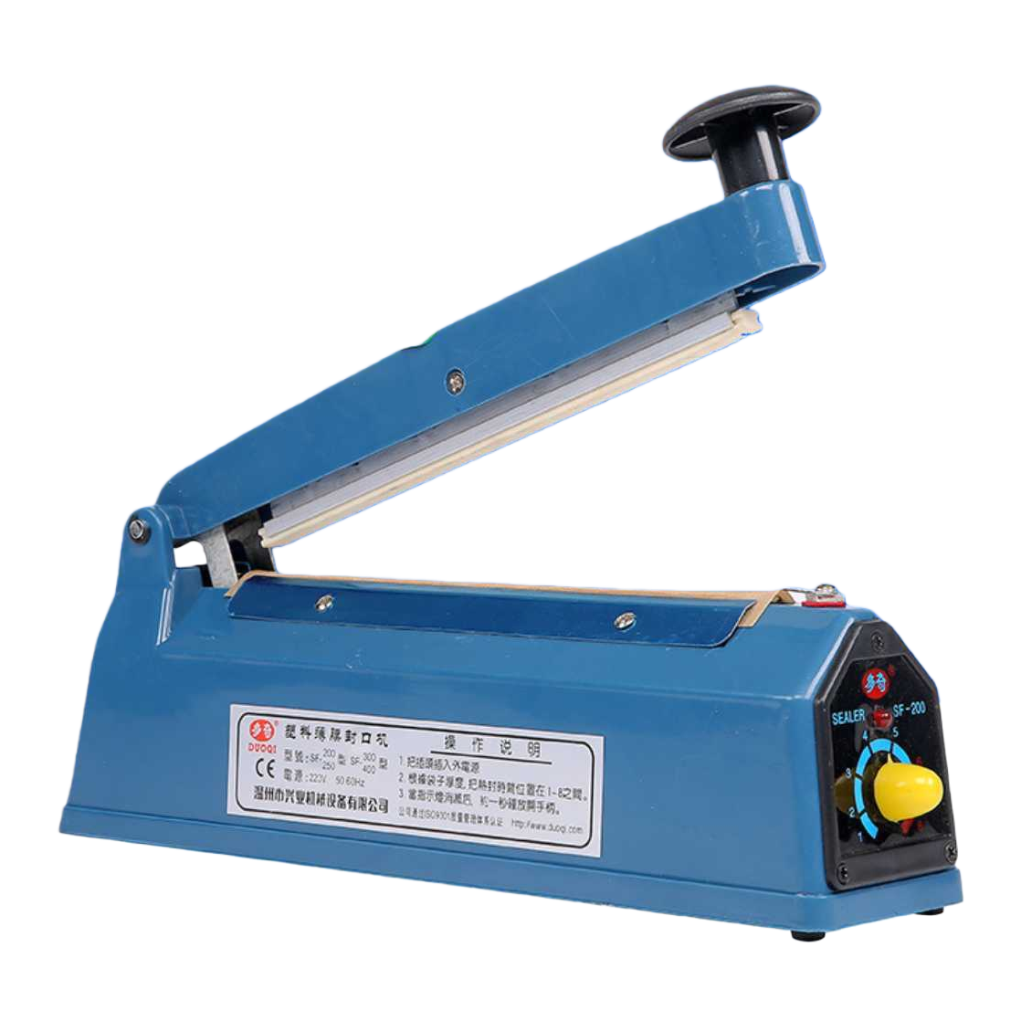 SF-200 plastic shell hand sealing machine, manual sealing machine, sealing device, household food sealing machine Item Picture