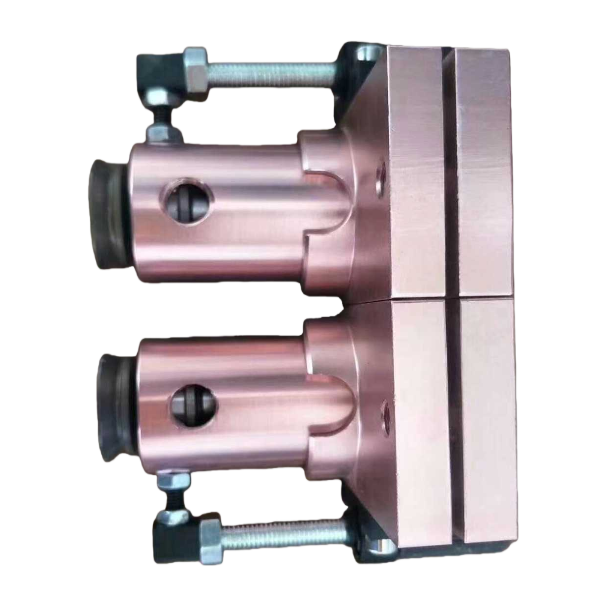 Metal fixtures: High-strength carbon steel precision processing, wear-resistant and anti-slip industrial-grade fixed clamps Item Picture