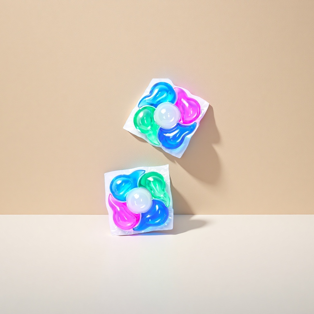 Color laundry pods 3-in-1, clean and fragrant, 18-piece set Application Scenario