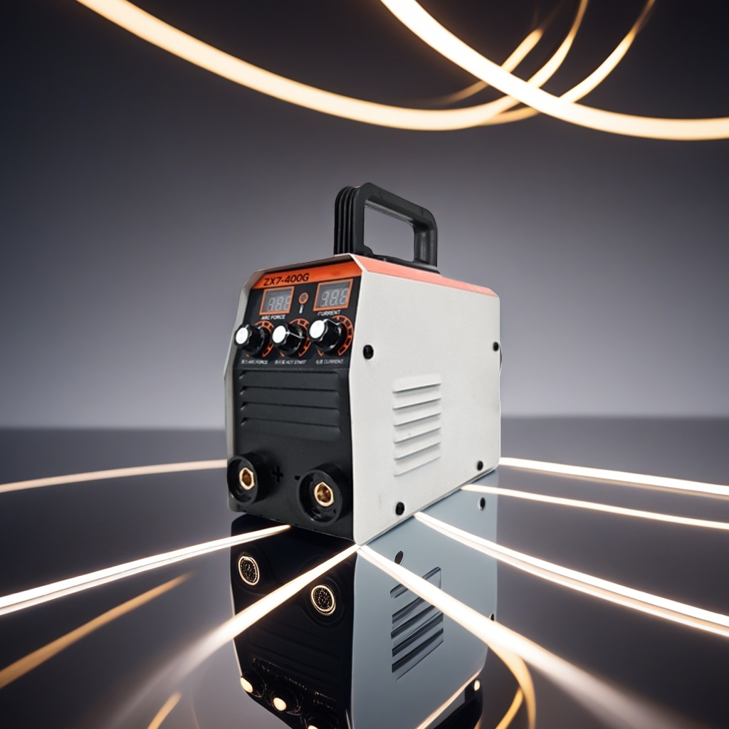 جهاز لحام يدوي يعمل بالقوس الكهربائي يعمل بالتيار المباشر، 220V محمول في المنزل details Picture