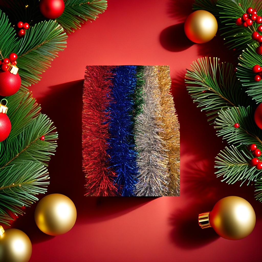 Colorful striped handcrafted decorative items, creative home ornaments, festival and party decorations