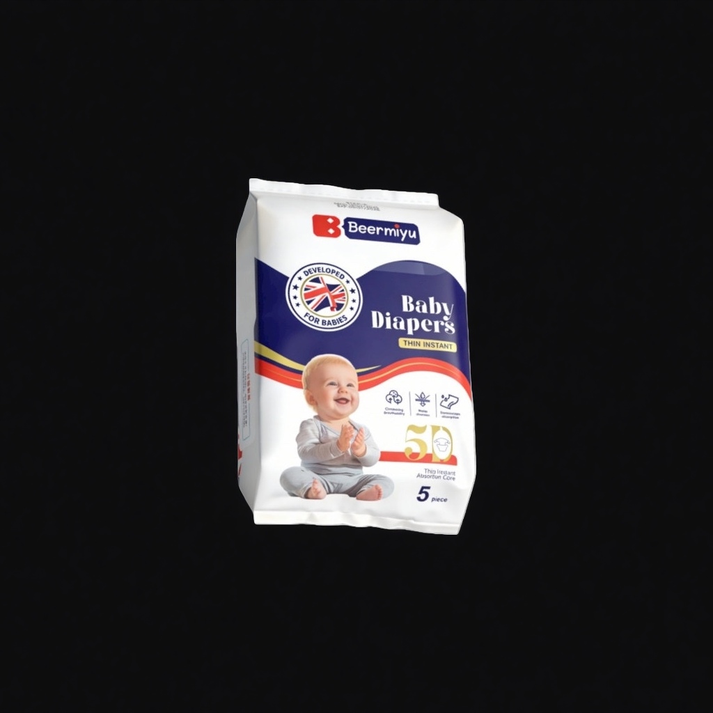 Beermiyu baby diaper special packaging bag is environmentally friendly, thickened, leak-proof and portable for storage Application Scenario
