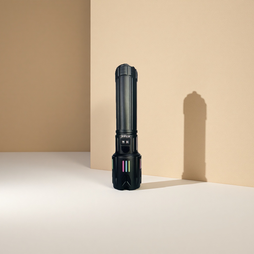 High-intensity rechargeable flashlight LED portable waterproof outdoor lighting tool Application Scenario