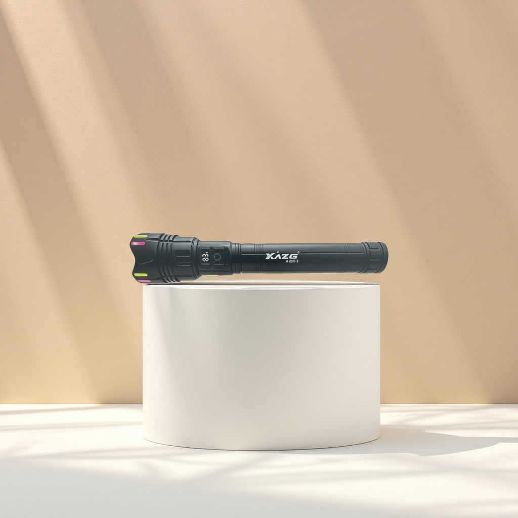 مصابيح يدوية مشحونة ضوئيا مضادا للضوء مضادا للضوء قابل للحمل من طراز XAZG Specification image