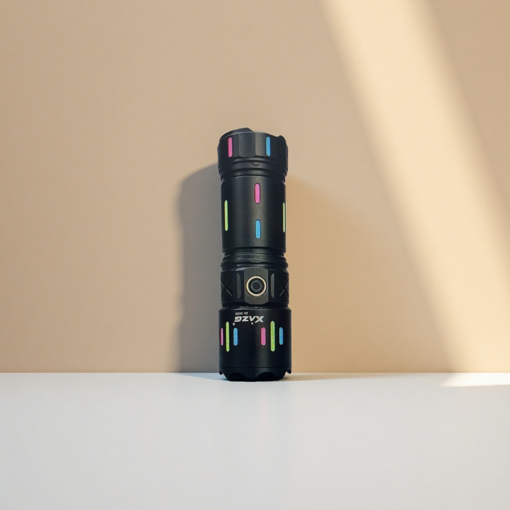 Portable LED high-intensity lighting equipment for flashlight body, suitable for both home and outdoor emergency use details Picture