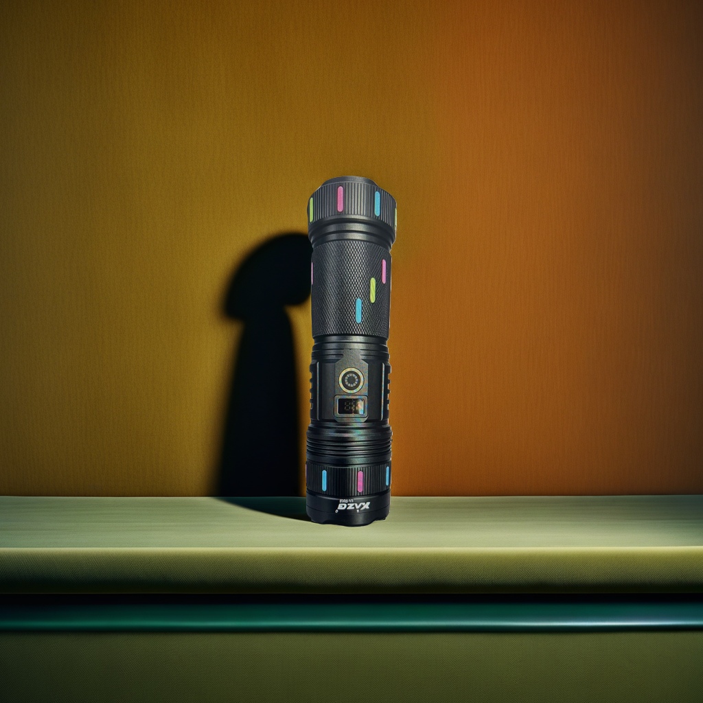 Aluminum alloy mini flashlight with three dimming Settings, USB charging, for home emergency lighting Application Scenario