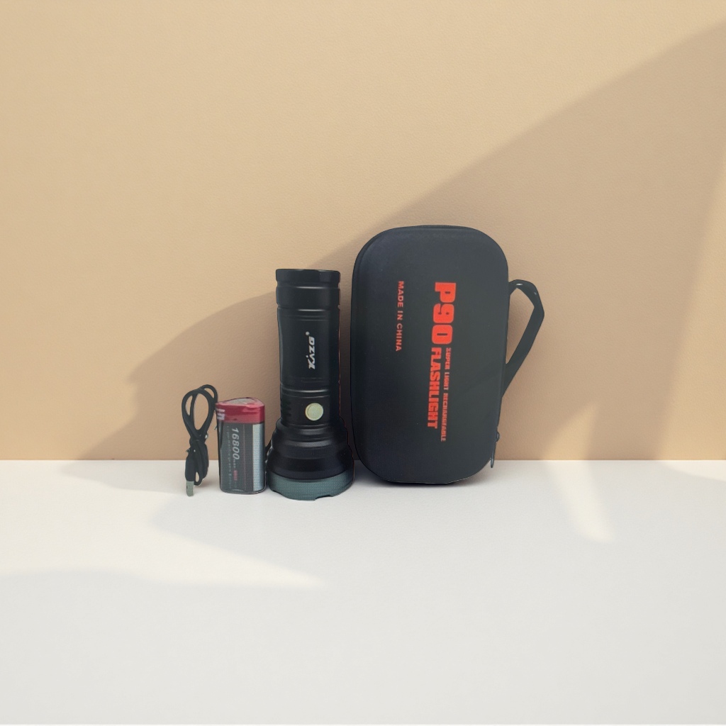 Aluminum alloy mini flashlight, USB charging, LED strong light, portable for outdoor use Application Scenario