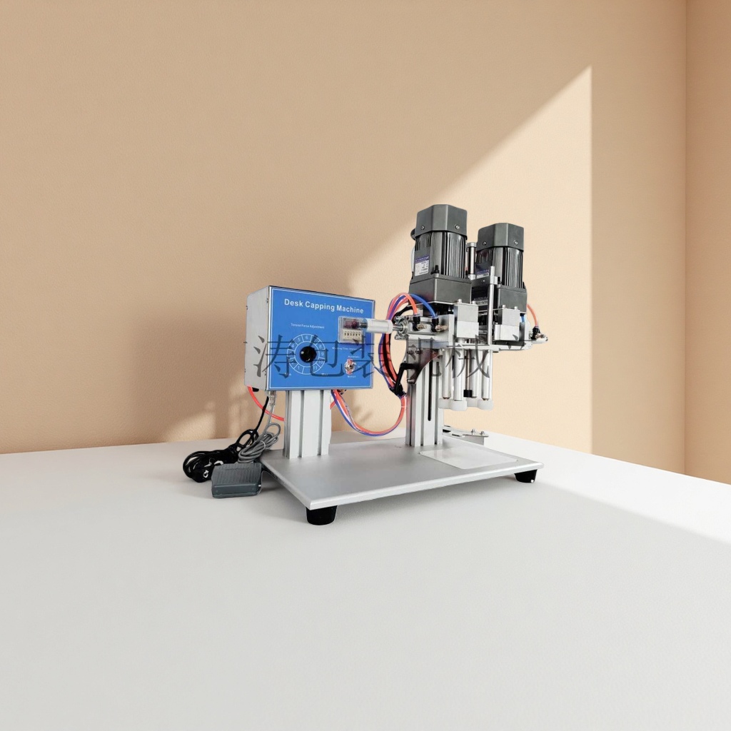 Industrial equipment desktop capping machine, automatic capping machine, small desktop bottle sealing machine