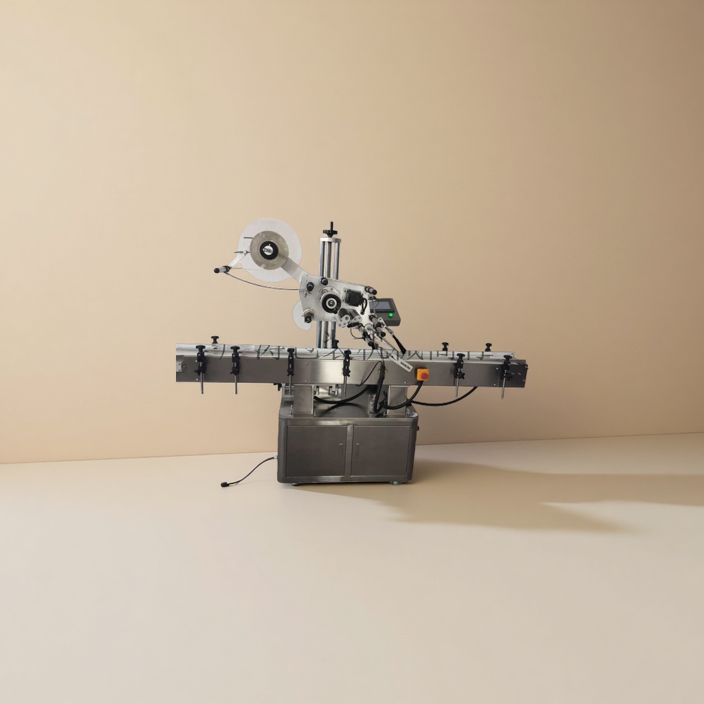 Industrial equipment labeling machine, fully automatic high-precision self-adhesive label machine details Picture