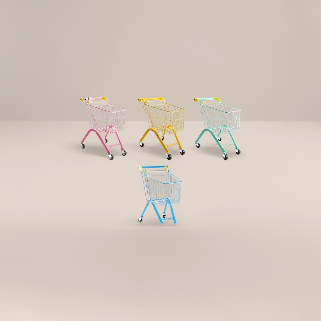 The shopping cart is for Children's Day gifts, toys and snacks details Picture