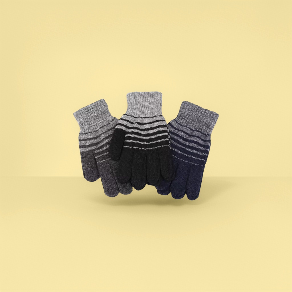 Guantes de punto mujer caliente antideslizante engrosado otoño invierno guantes details Picture