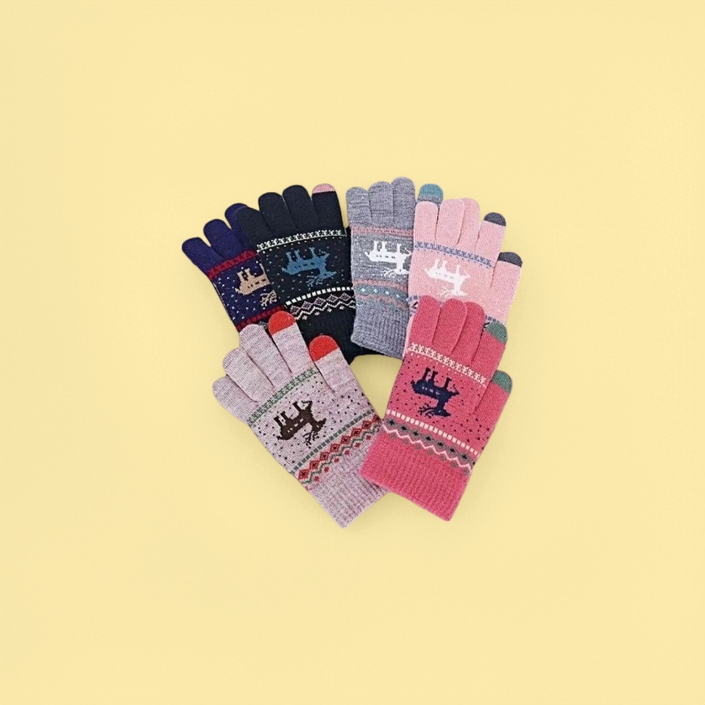 Pure cotton knitted gloves are breathable and comfortable, suitable for both men and women for daily warmth
