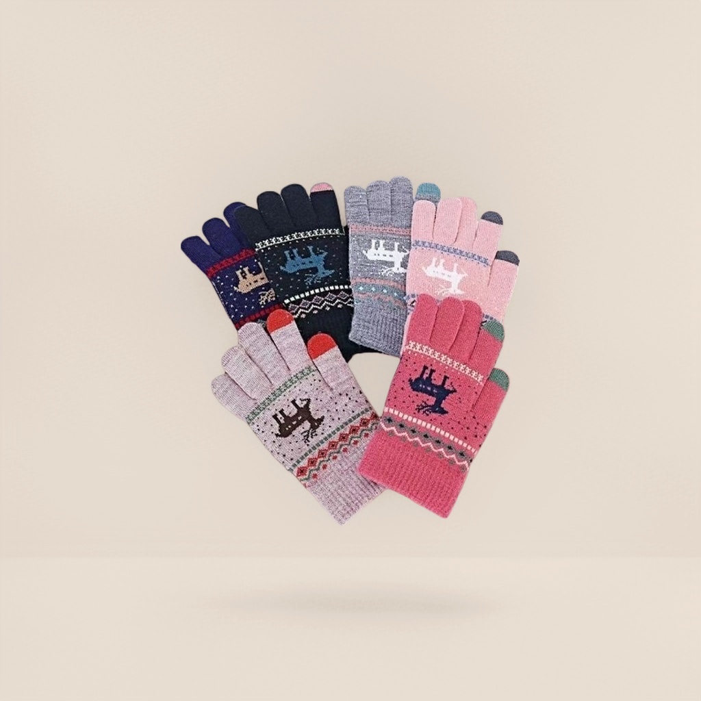 Pure cotton knitted gloves are breathable and comfortable, suitable for both men and women for daily warmth Application Scenario