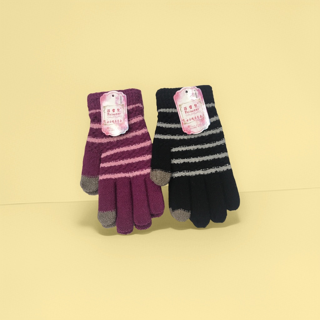 Women's premium knitted gloves, warm and anti-slip, suitable for both men and women Specification image